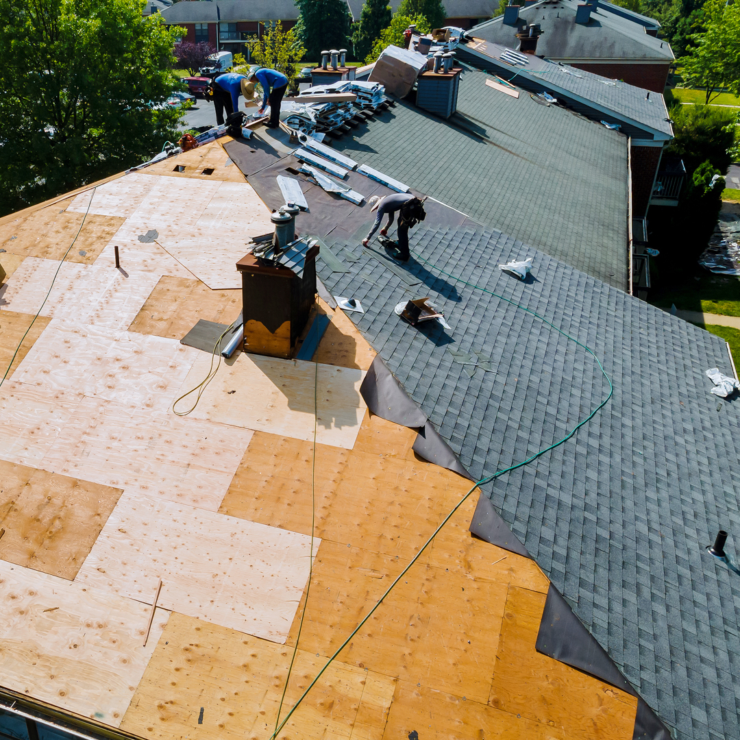 Replacing roof decking and trusses in Rochester & Amherst, NY