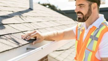 Roof inspection in Rochester, NY.