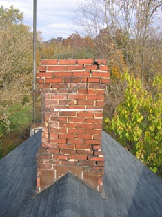 damaged chimney in Williamsville NY