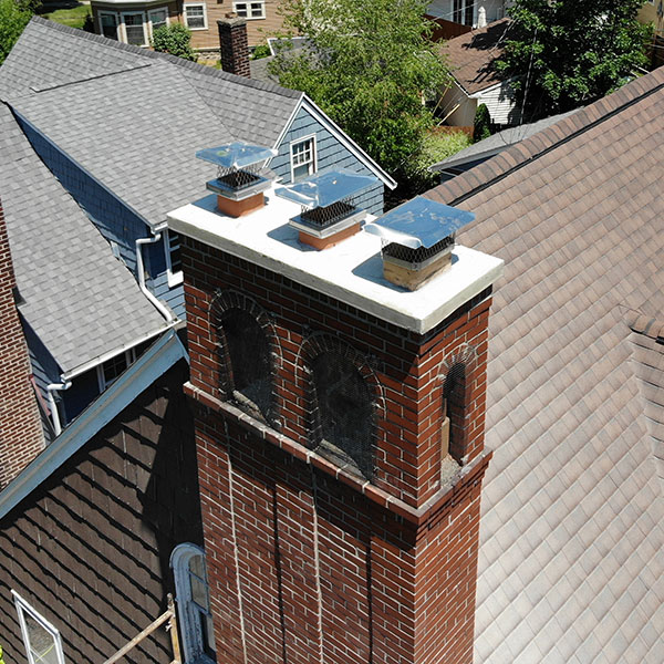 chimney cap installed in rochester ny