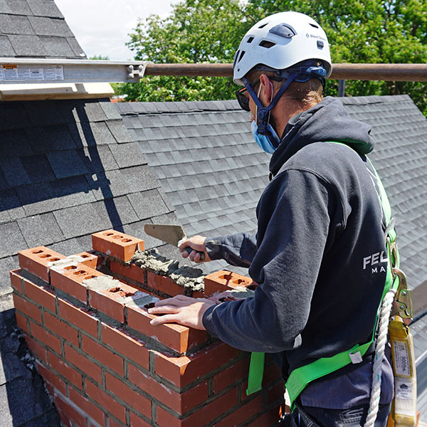 Chimney Masonry Repair In