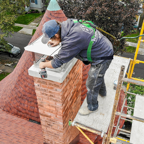 Chimney Cap Repair & Installation in Rochester NY