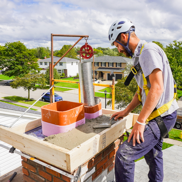 Chimney Crown Repair in Amherst NY