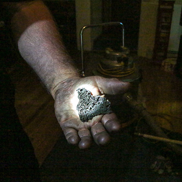 Creosote buildup in chimney in Buffalo NY