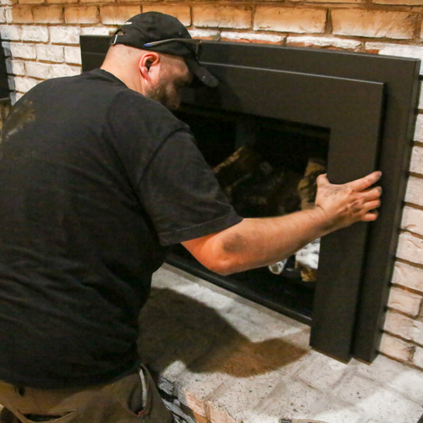 New Fireplace Installation, Mooresville NC