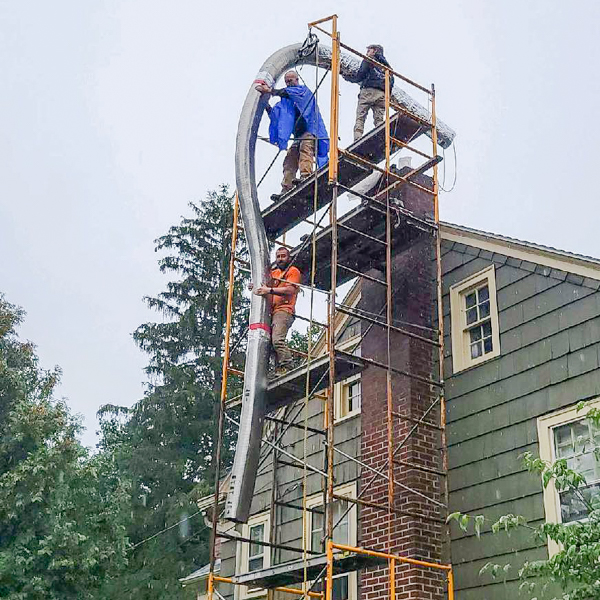 Chimney Liner Repair and Replacement, Charlotte NC