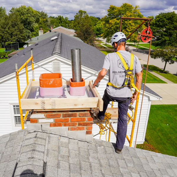 Leaky Chimney Repair, Charlotte NC