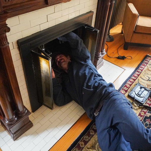 Chimney Damper Inspection in Amherst, NY