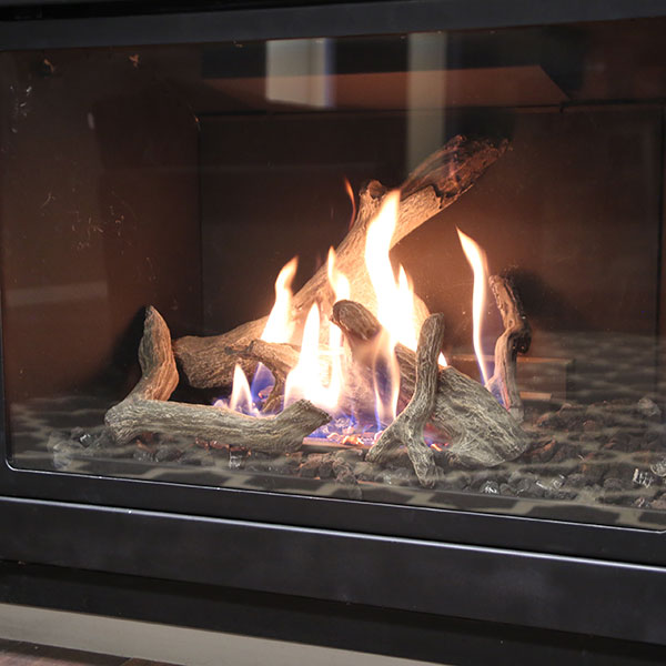 Gas fireplace inserts and log installation in Webster, NY