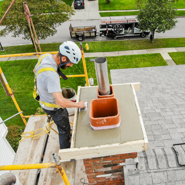 Chimney Crown Repair in Webster, NY