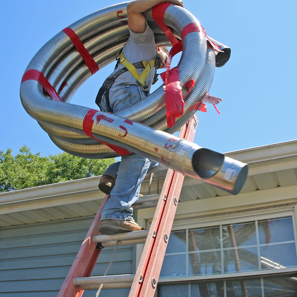 flue liner installation and repairs in Webster, NY