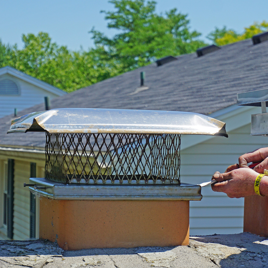 protecting a drafty chimney in Williamsville, NY