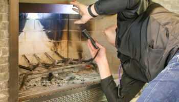 fireplace damper repair in Rochester, NY