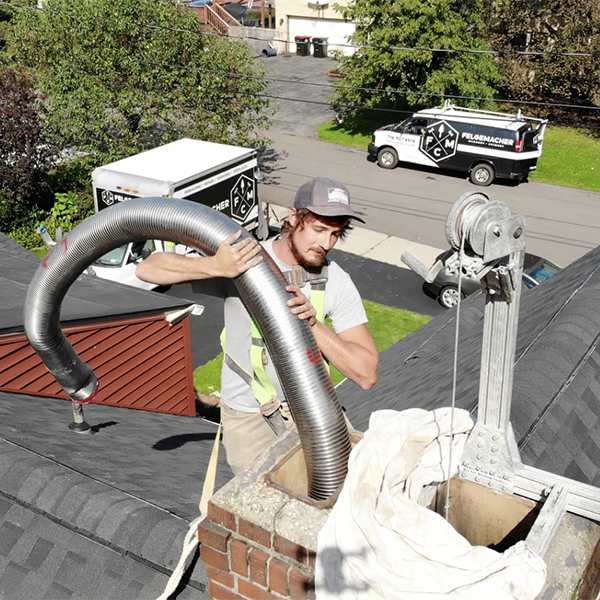 Chimney Liner Replacement in Rochester, NY and Irondequoit NY