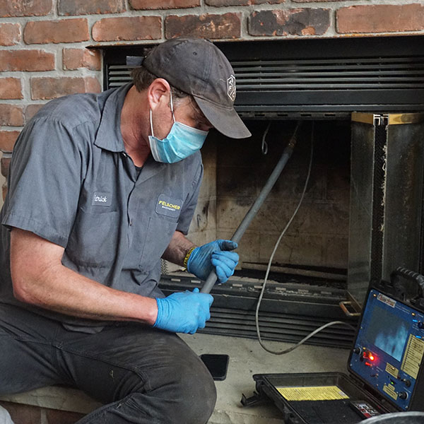 Chimney inspection to find water leaks in Rochester NY and Hamburg, NY