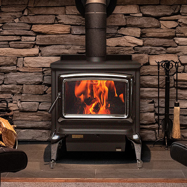 wood burning stove install in Rochester NY