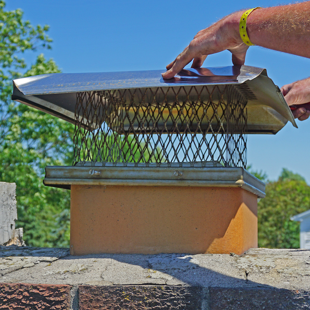 chimney cap replacement in Hamburg NY