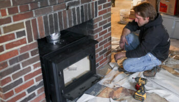 Wood-burning fireplace insert and fireplace upgrades in Hamburg, NY and Lancaster, NY