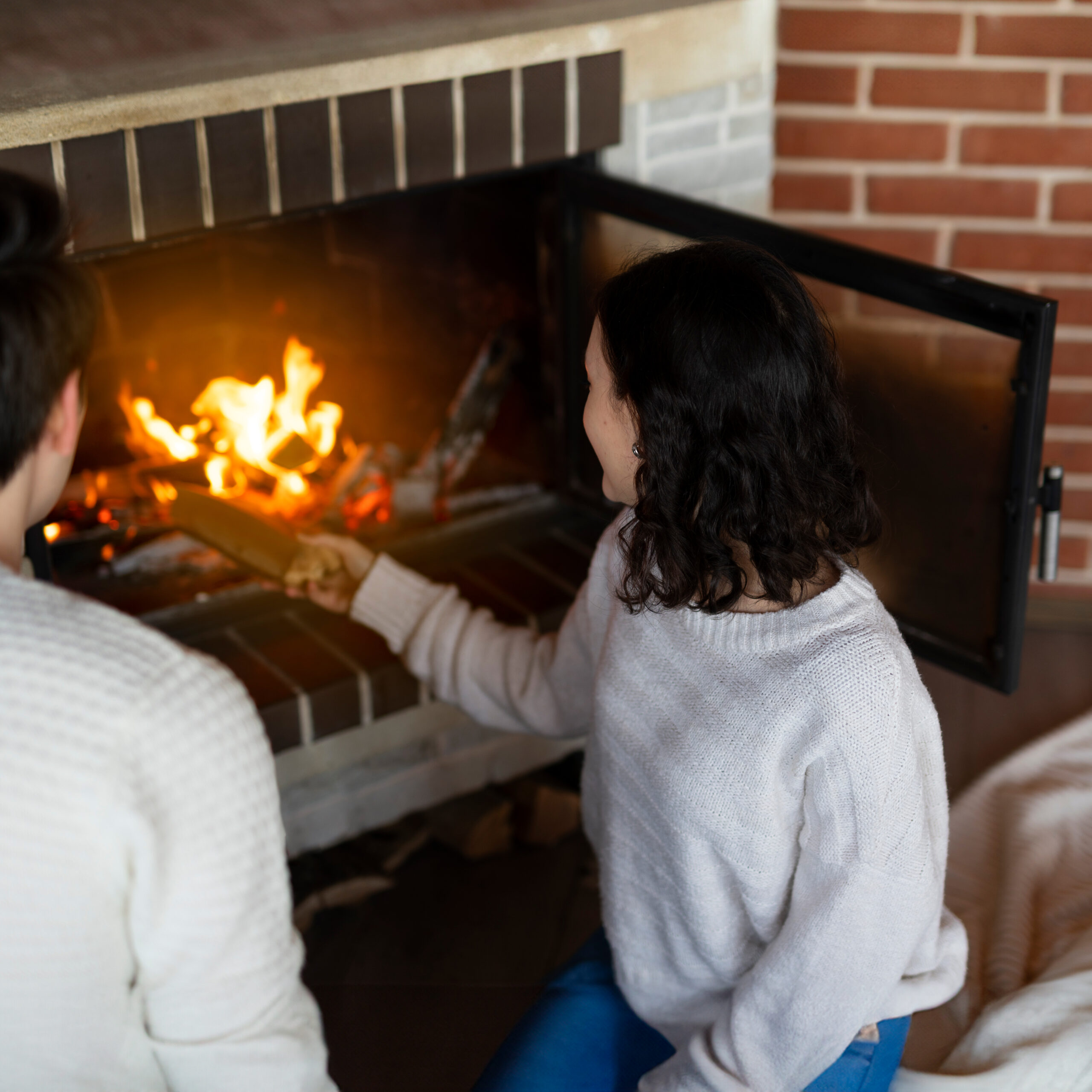 Glass fireplace doors in Rochester NY and Buffalo NY