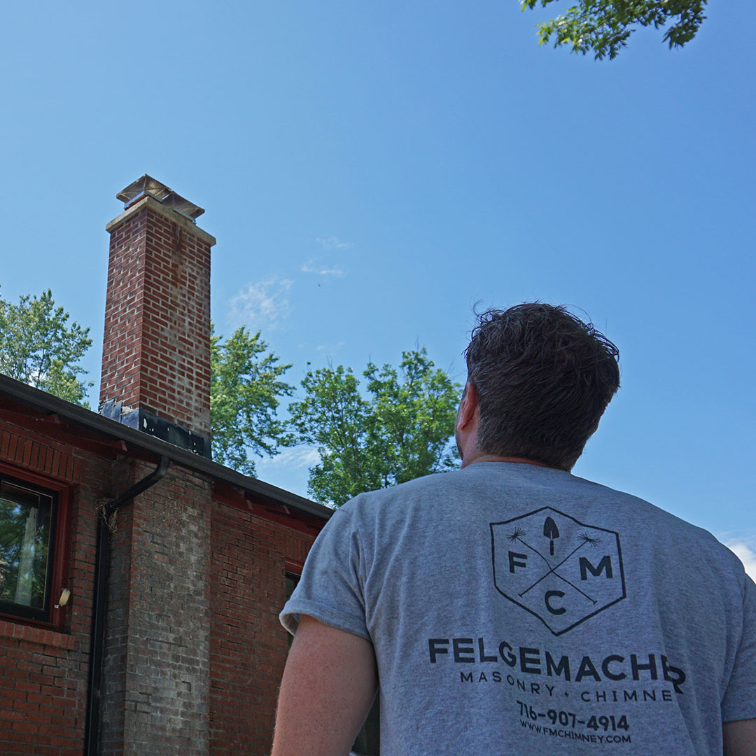 Chimney cleaning in Rochester, NY.