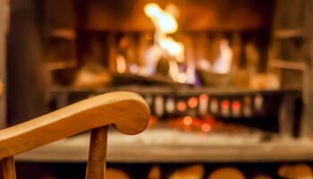 Fireplace in Buffalo, NY.