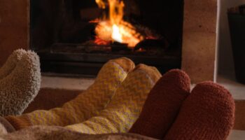 Fireplace in Rochester, NY.