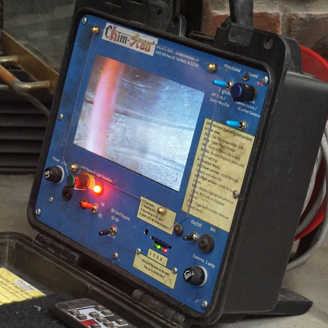 Chimney cleaning in Buffalo, NY.