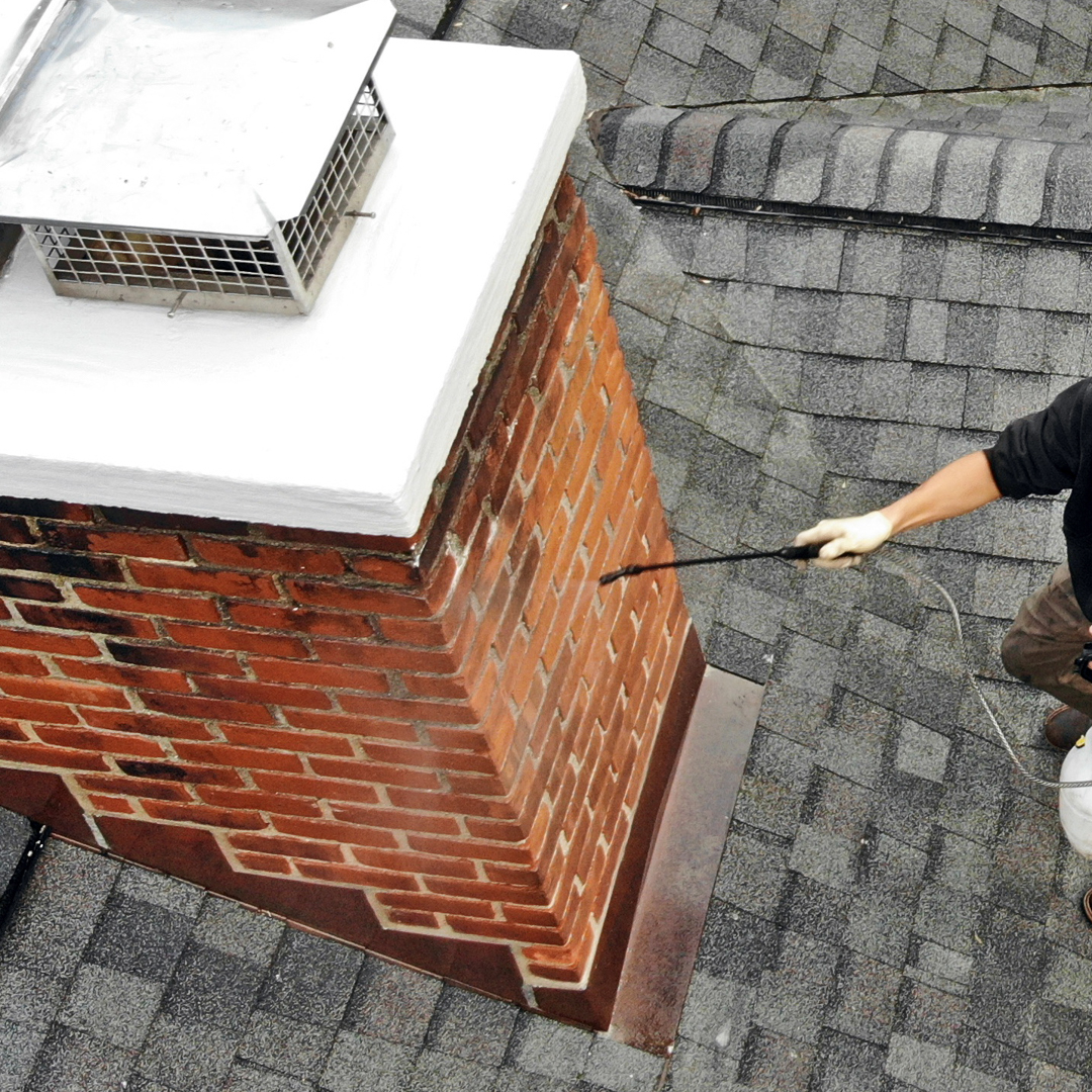 Waterproofing chimney in Rochester, NY