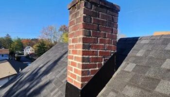 Chimney flashing in Buffalo, NY.