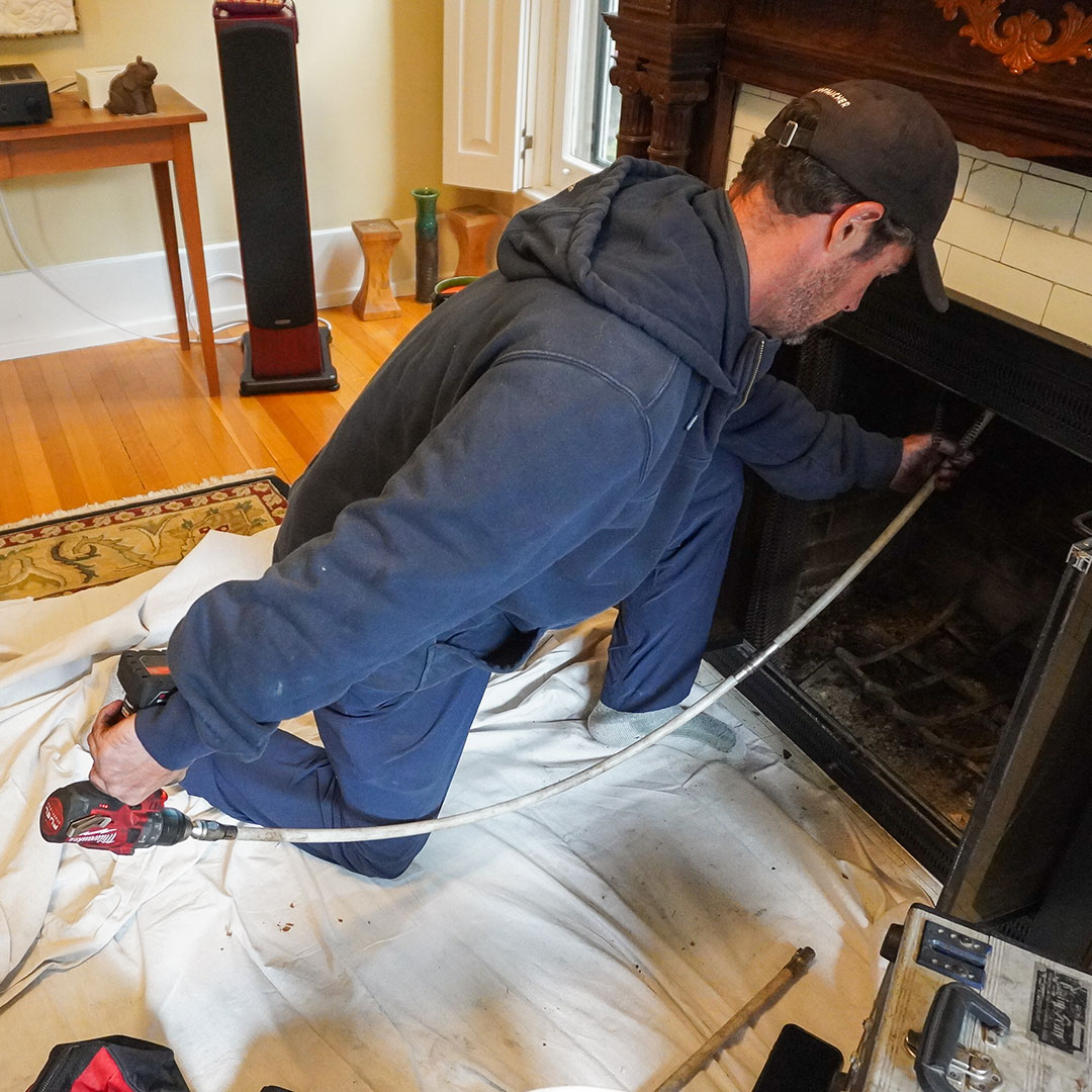 Annual chimney cleaning in Webster, NY