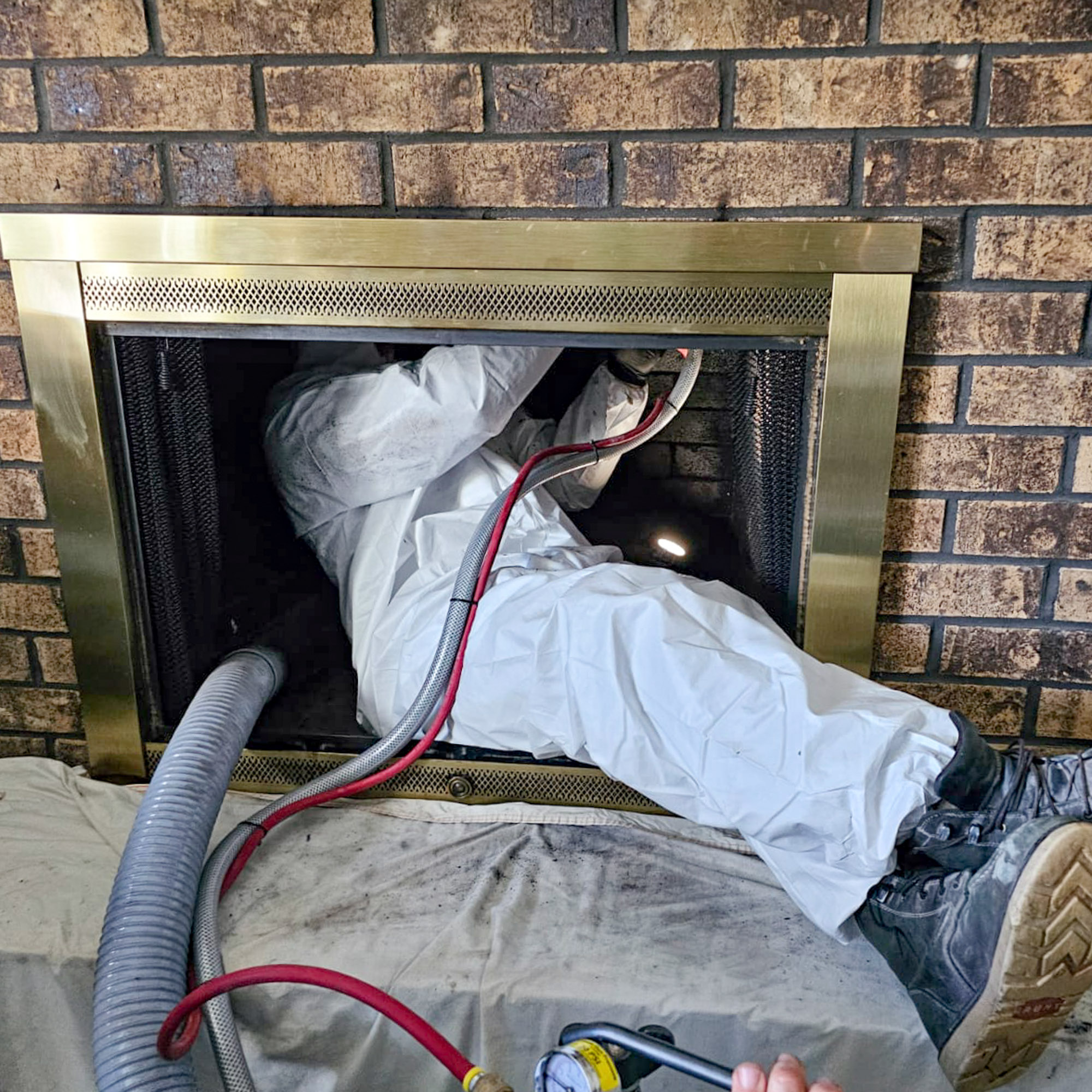 smoke chamber parging in Batavia and Buffalo NY